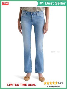 AG Angel Low Rise Boot Cut Jeans Slim Fit Cotton Stretch